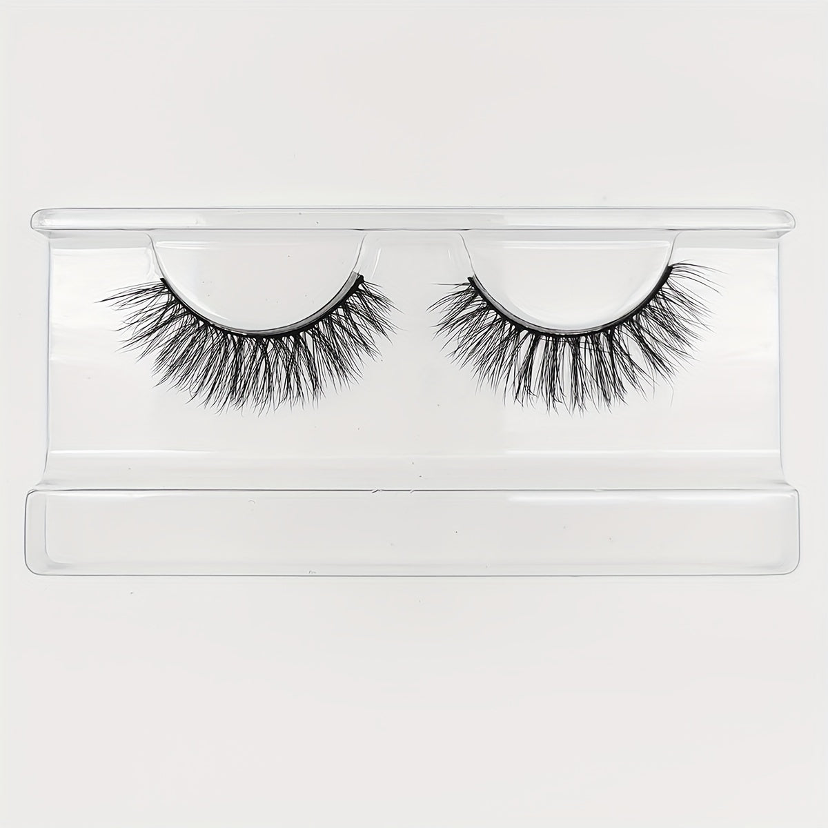 1 Pair Natural Eyelashes Mink Black Lashes