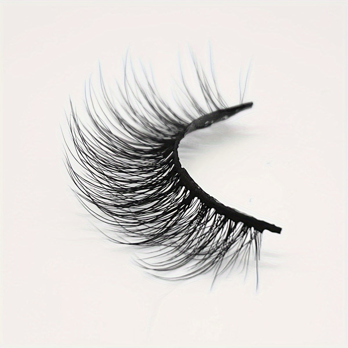 1 Pair Natural Eyelashes Mink Black Lashes